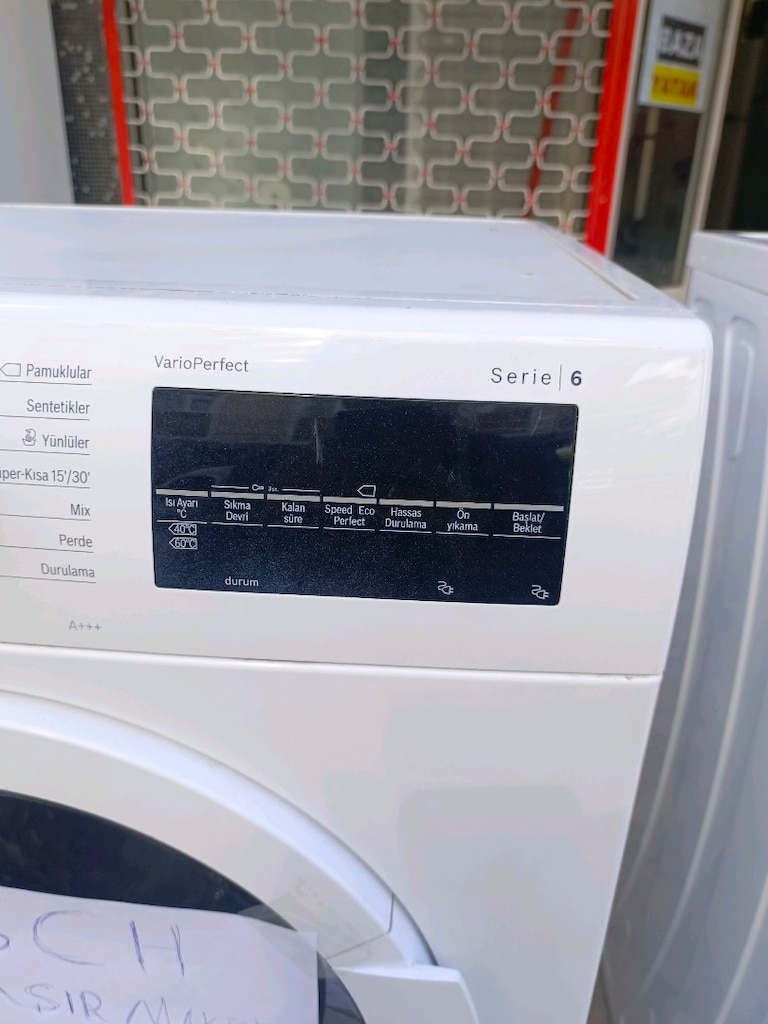Bosch Çamaşır Makinesi 8 kg Nakliye Garanti Var Pazar Açığız - 4