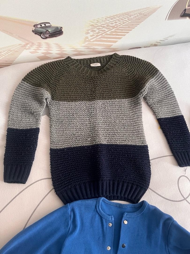 Erkek çoçuk Kazak pantolon hırka - 5