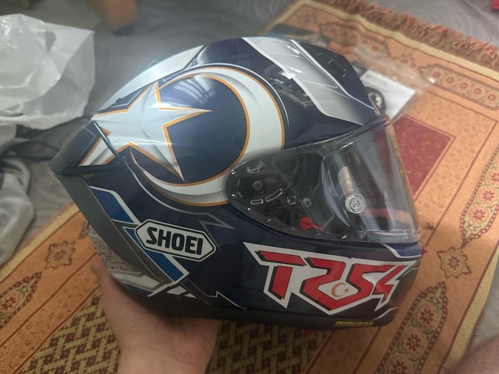 shoei x15 xfifteen toprak kask - 2