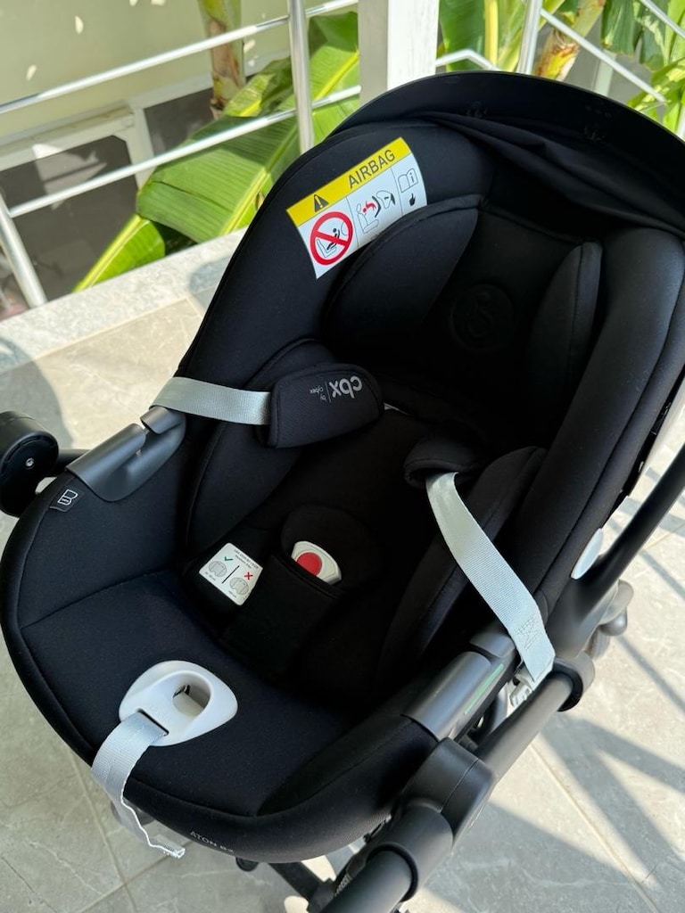 cybex ana kucağı ve adaptörü - 3