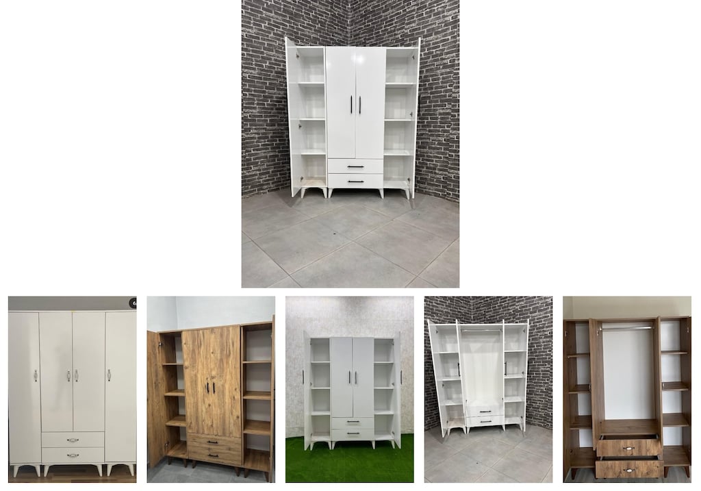 4 kapaklı elbise dolabı wdohgnprvg - 6