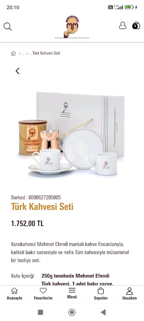 kahve seti - 4
