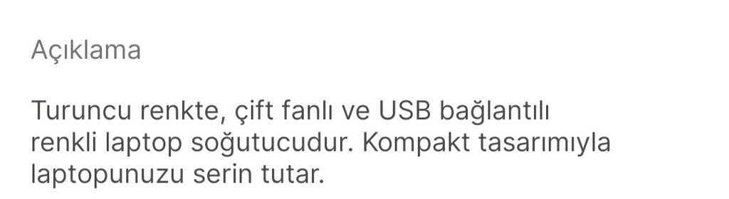 Laptop soğutucu - 4