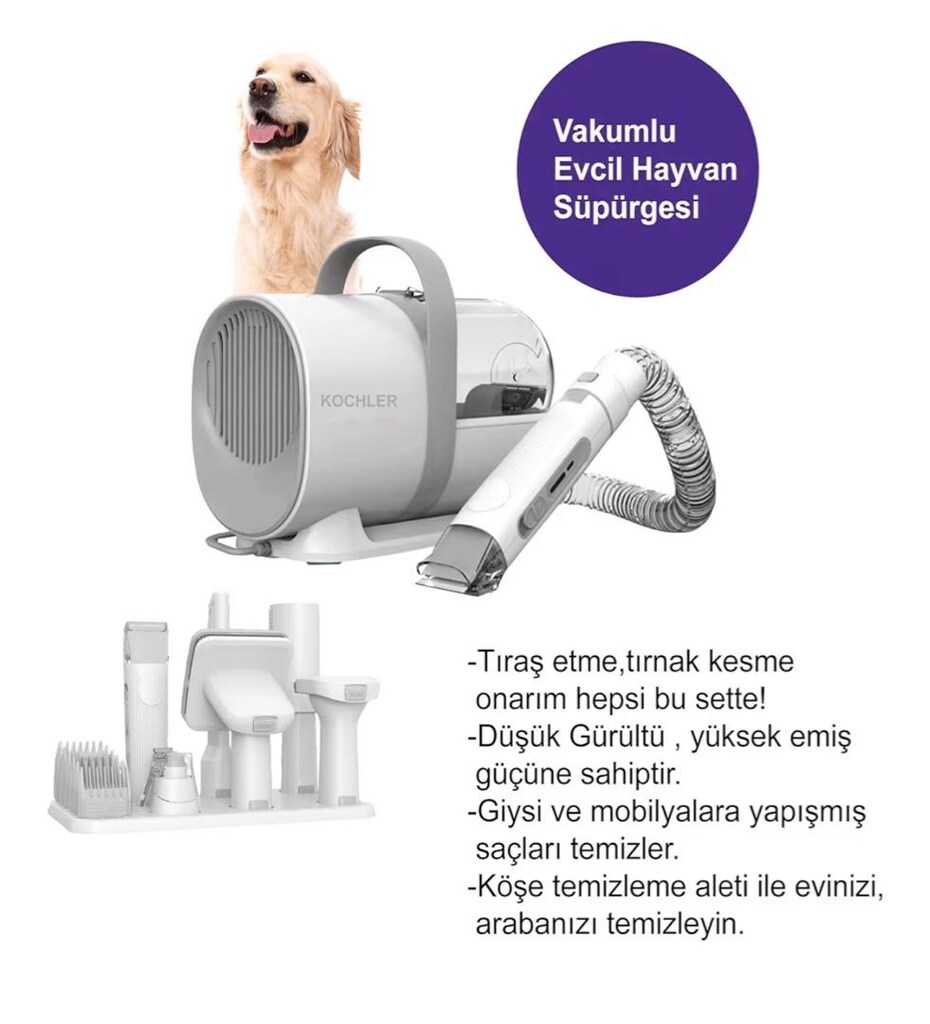Kochler Kedi Köpek Traş Makinesi - 3