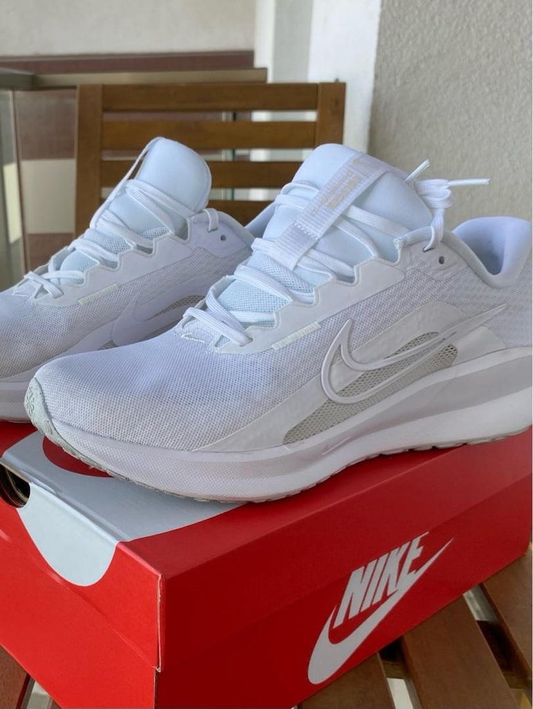 Nike Downshifter 13 Erkek Beyaz Koşu Ayakkabısı - 7