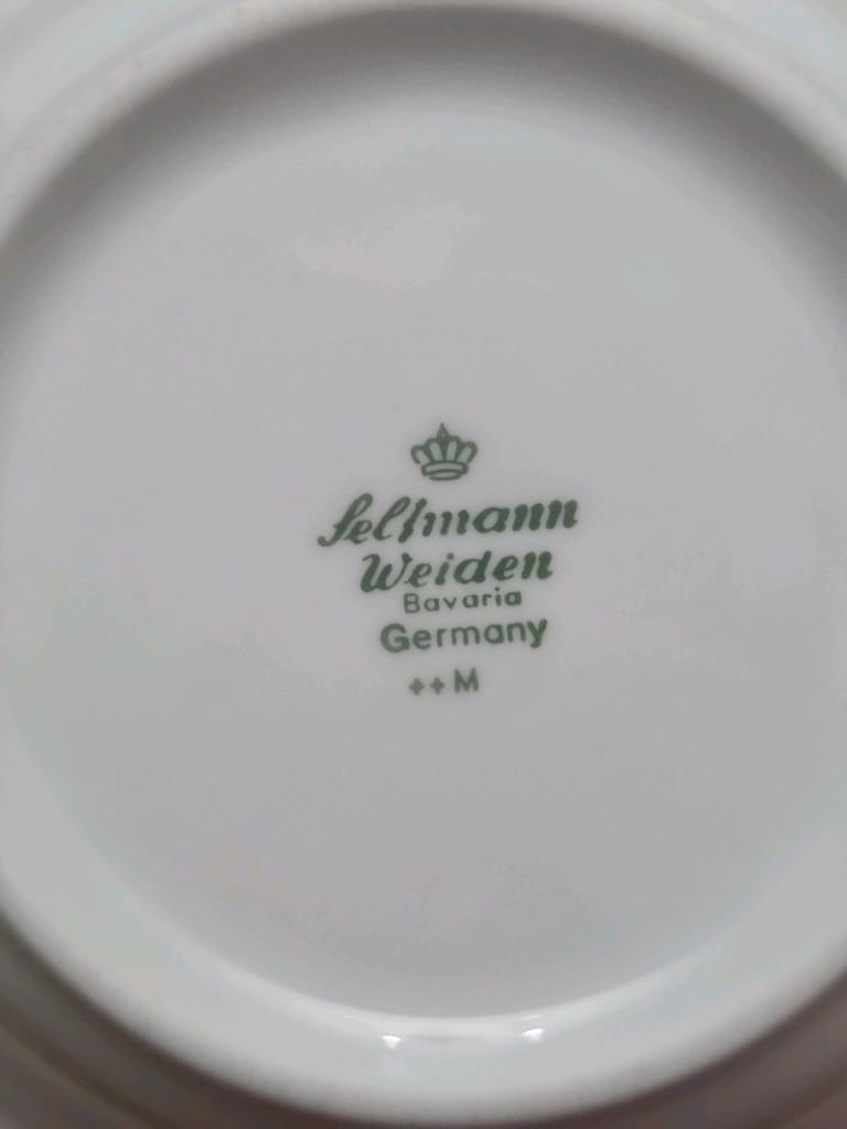 Antika 82 Parça Seltmann Weiden Damgalı Porselen Yemek Pasta Kahvaltı - 7