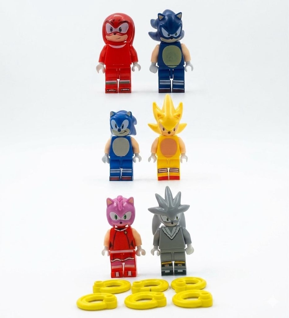 Lego kirpi sonic ve arkadaşları minifigürleri - 10