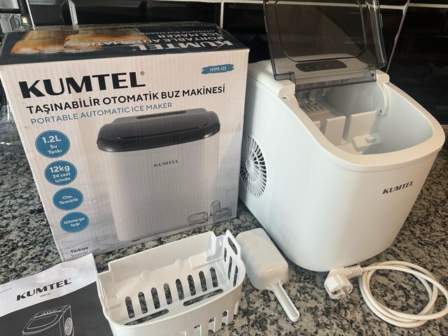 Kumtel HIM-01 Otomatik Buz Makinesi | Garantili | Kutulu | Çok Temiz