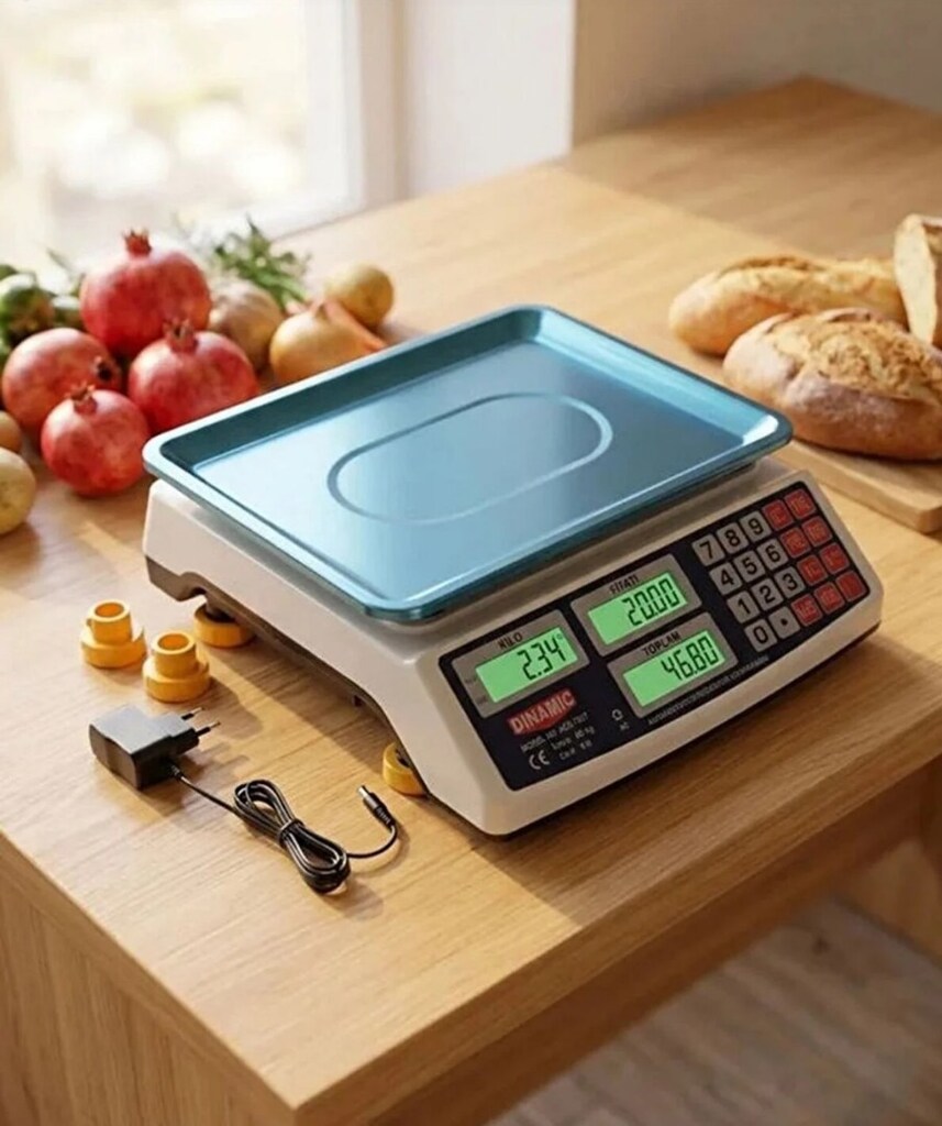 40 KG DİJİTAL TERAZİ ŞARJLI - 3