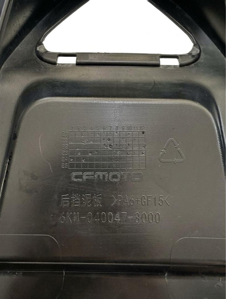 Cfmoto Sr250 Arka Çamurluk Orjinal - 5