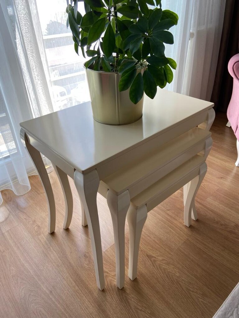 salon vitrin orta sehpa servis sehpa - 4