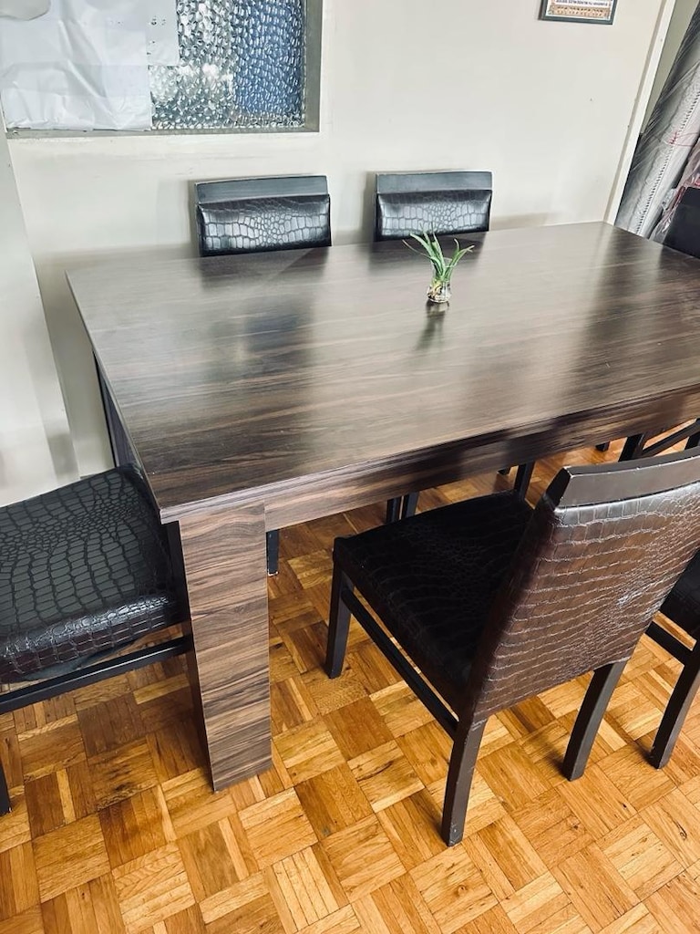 6 Kişilik mdf yemek masası + 6 sandalye - 7