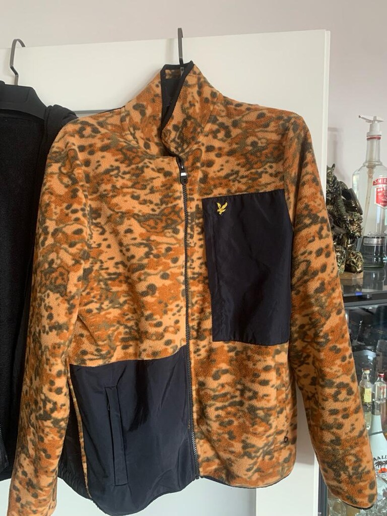 lyle scott marka polar baharlık kışlık büyük beden kamuflaj gibi iskoç - 5