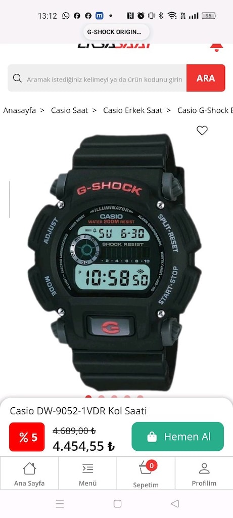 casio g-shock dw- 9052 - 11