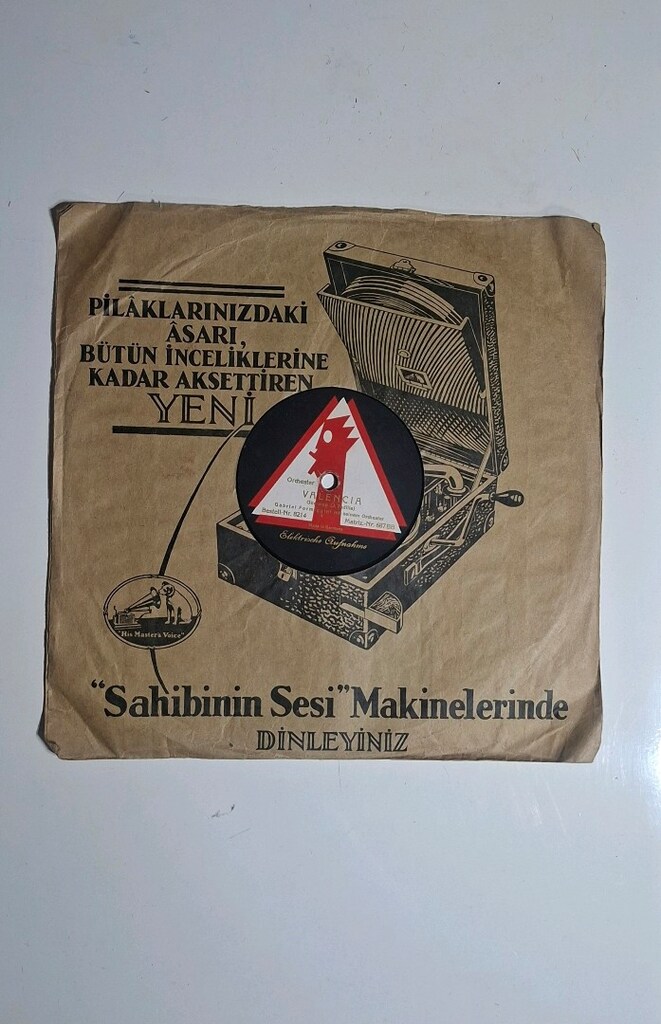 33,LÜK TAŞ PLAK 78 DEVİR ŞARKILAR 1 ADET - 2