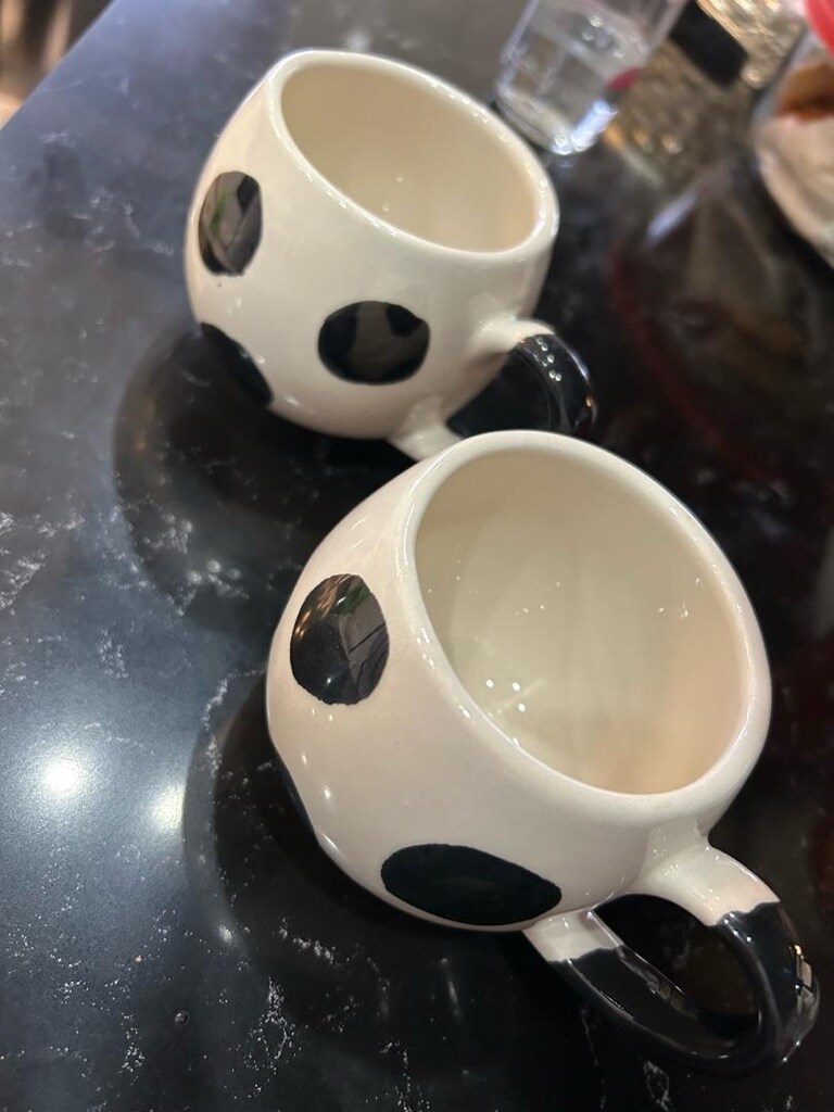 ikili neskafe şay fincanı seramik - 4