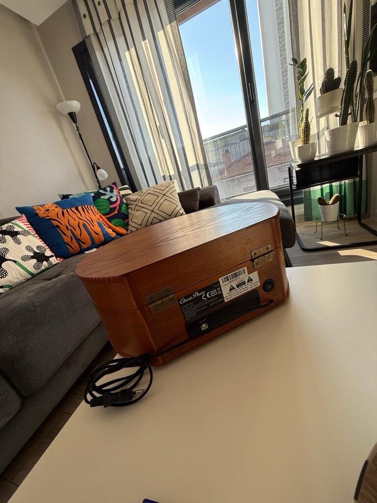 Lenco Classic Phone Tt-34 ahşap Pikap plak çalar - 8