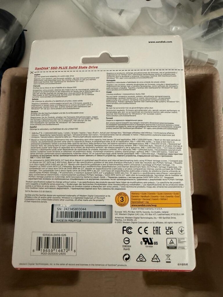 Sandisk SSD PLUS 240 GB - 2