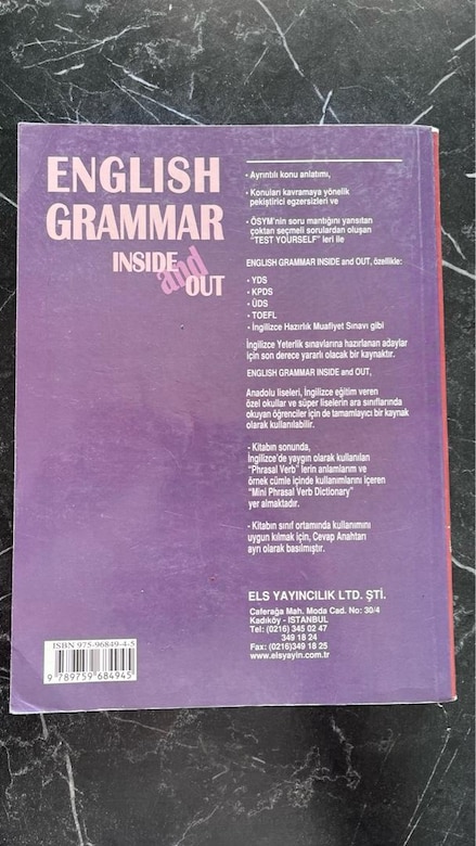 Els Yayınları English Grammar Inside and Out - 2