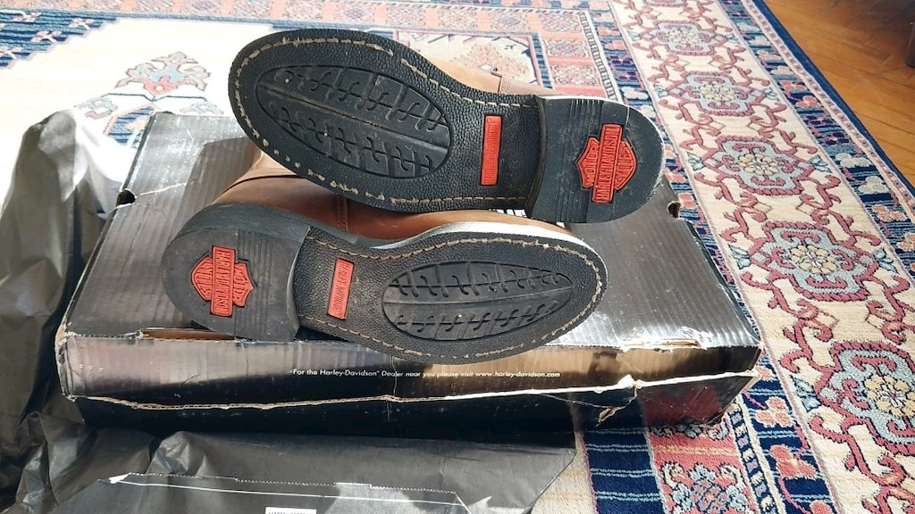 Harley-Davidson Laconia Hi (646) model taba nubuk deri 41 numara - 5