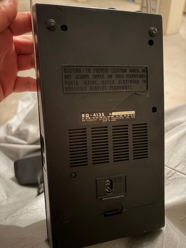 Eski Nostaljik Panasonic kaset çalar SON FİYAT - 5