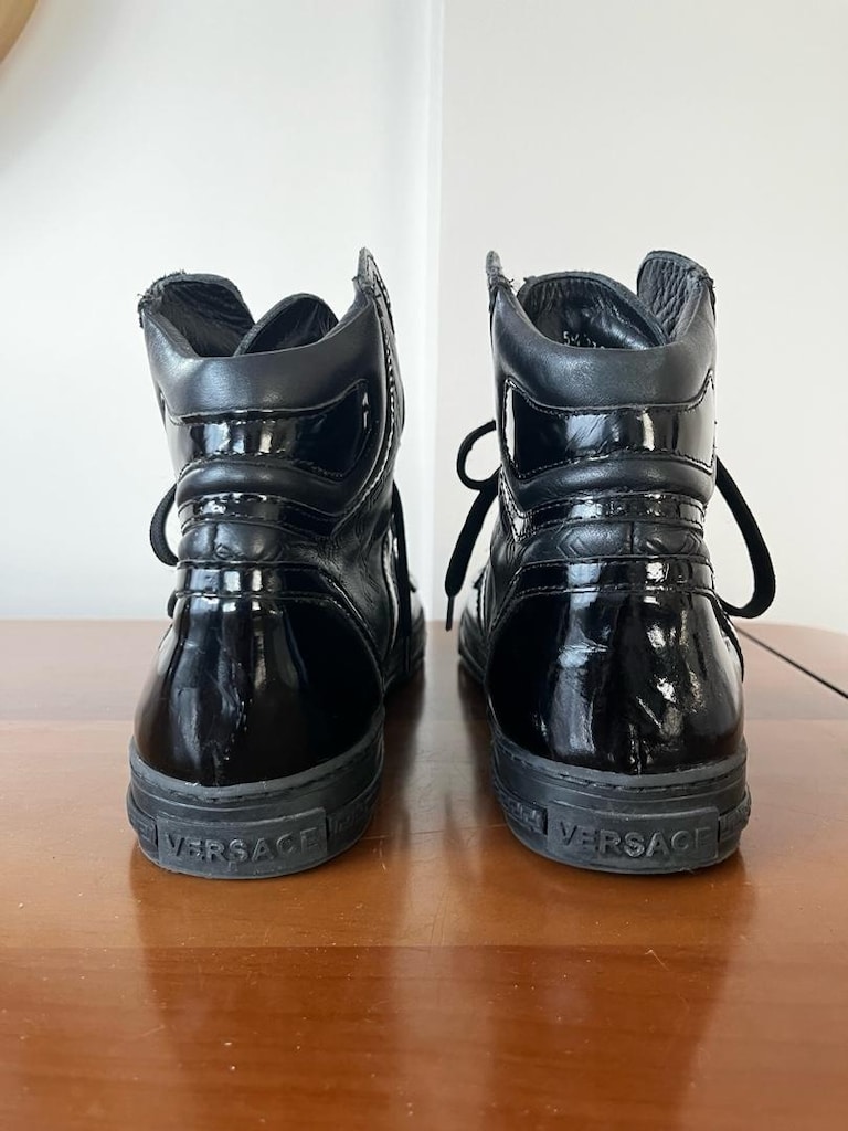 Versace Medusa High Top Sneaker - 8