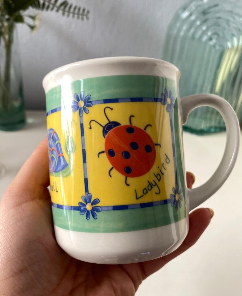 Vintage İNGİLİZ Porselen Kupa & Bardak - 4