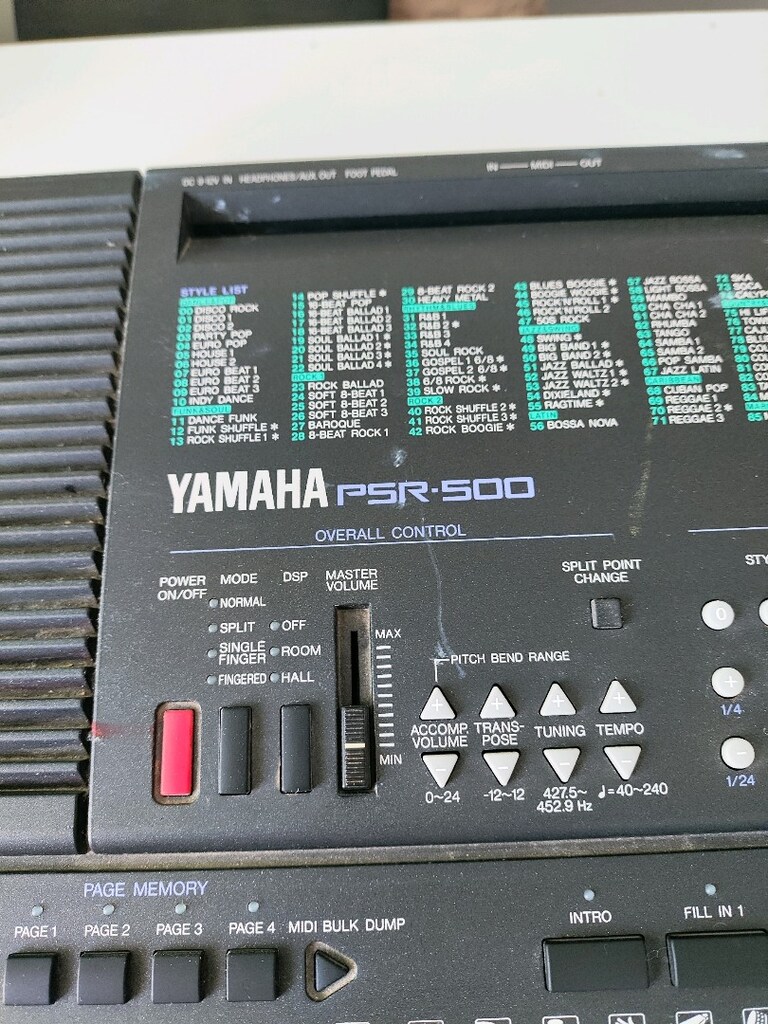 Değerini bilene Yamaha PSR-500 Kavye - 3