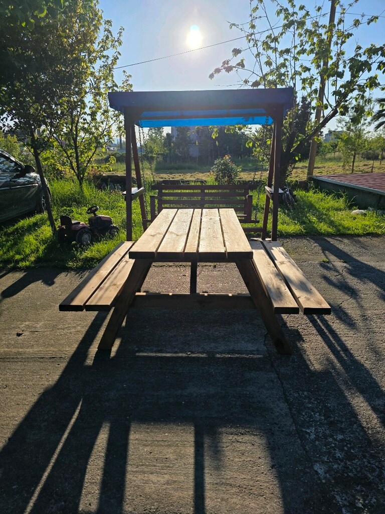 6 kişilik piknik masası - 3