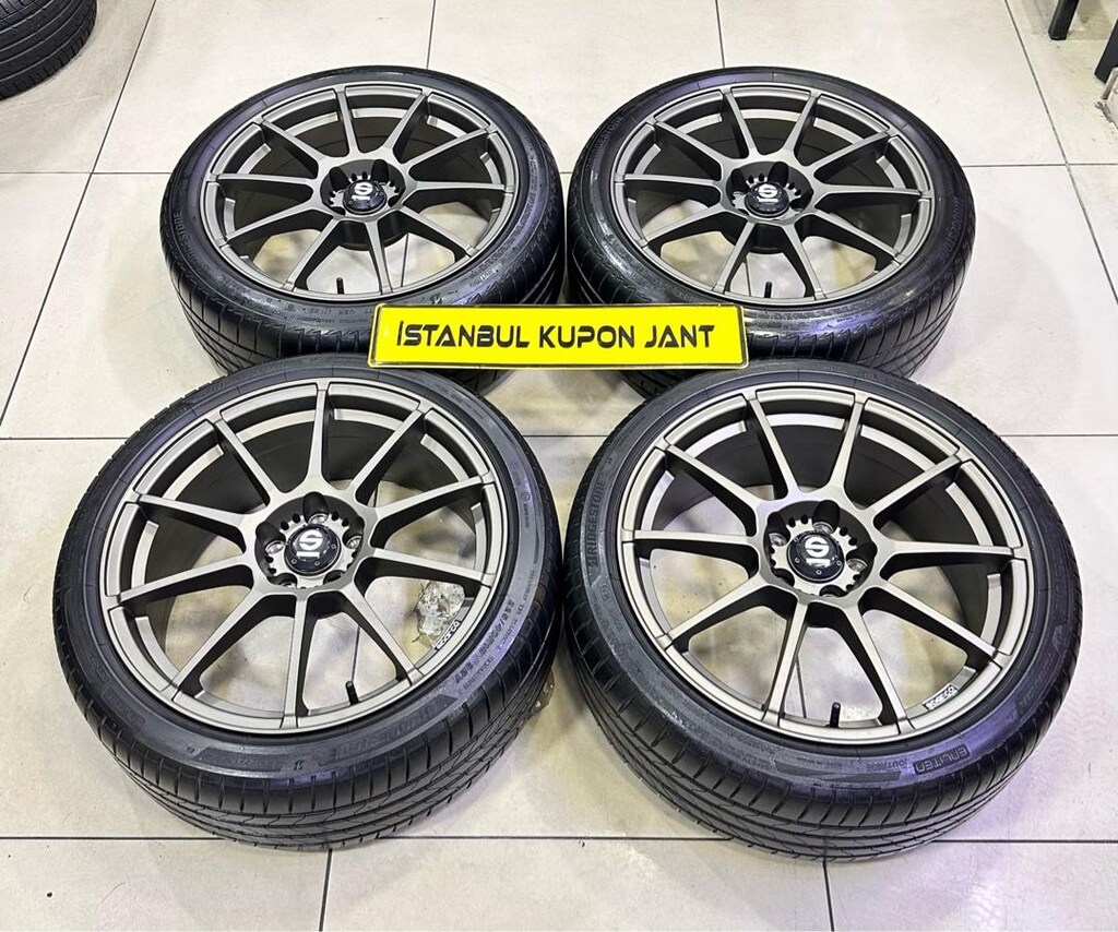 18 inç SIFIR !! 5x105 OPEL J KASA CRUZE JANT LASTİK 225/40/18 BRISTONE - 4