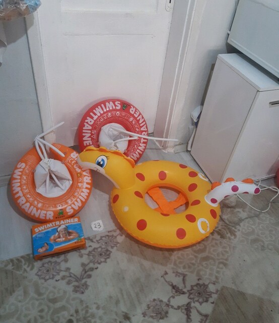 swimtrainer Yüzme Simidi, figür simit