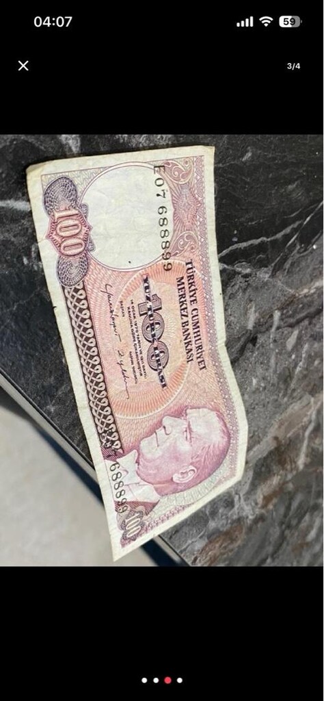 eski Para 100 milyon - 2