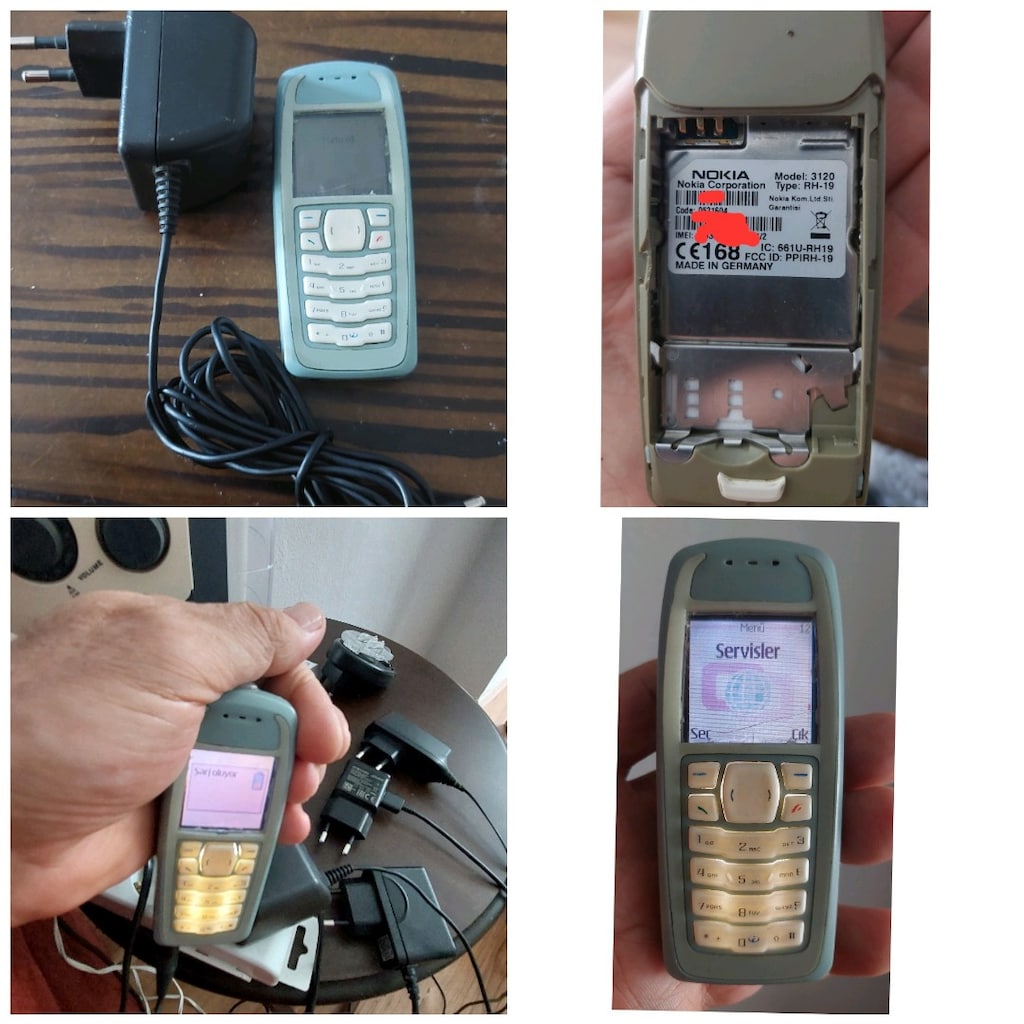 NOKİA 3120 FULL ORJİNAL RENKLİ EKRANLI TELEFON - 10