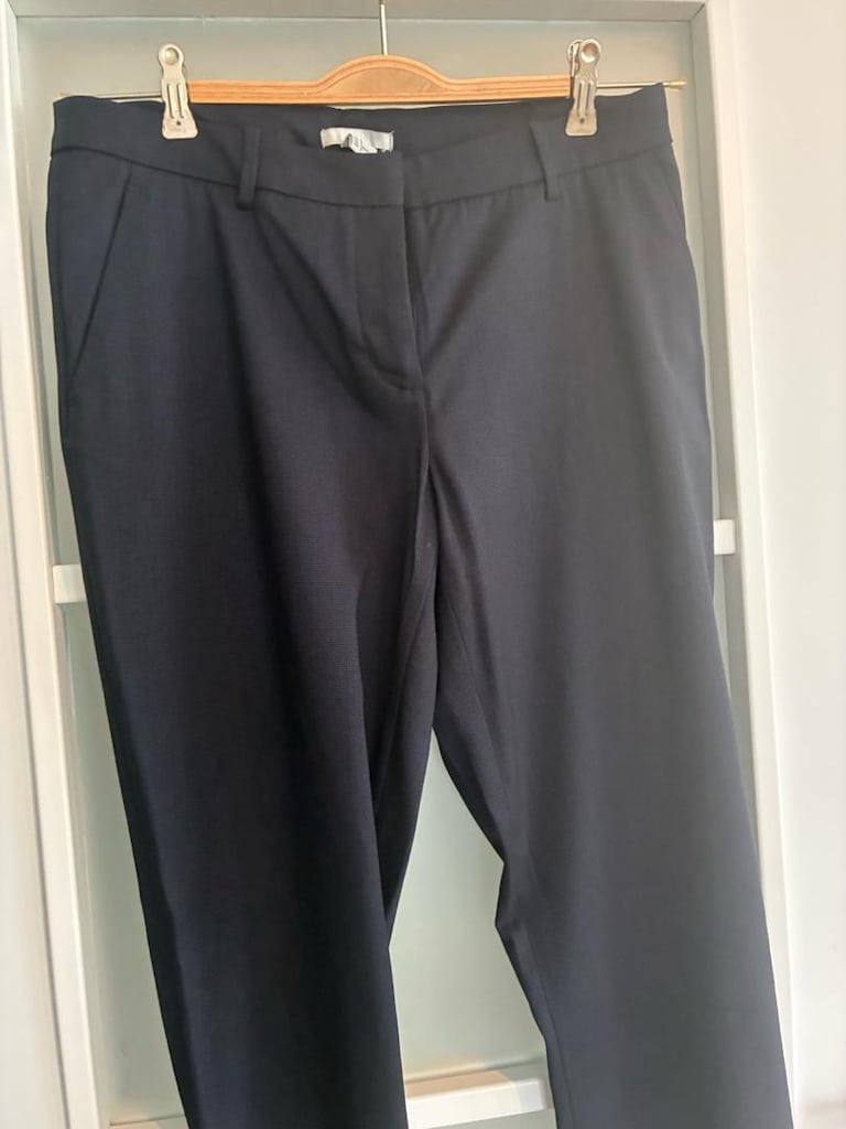 H&M lacivert pantolon - 2