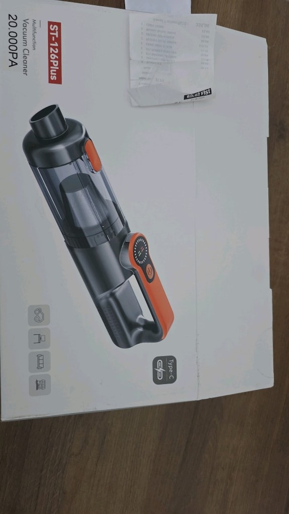 mini dyson benzeri ev ve arac supurgesi sıfır ürün kapali kutu verlcek - 2