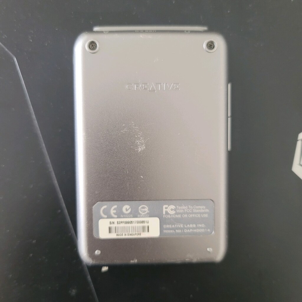 Creative zen touch mp3 çalar 20gb - 2