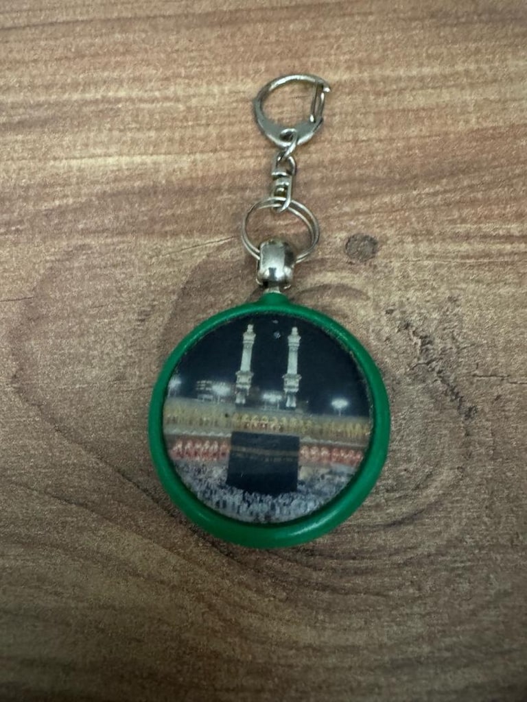 Kabe Görselli Mini Pusulalı Anahtarlık - 6