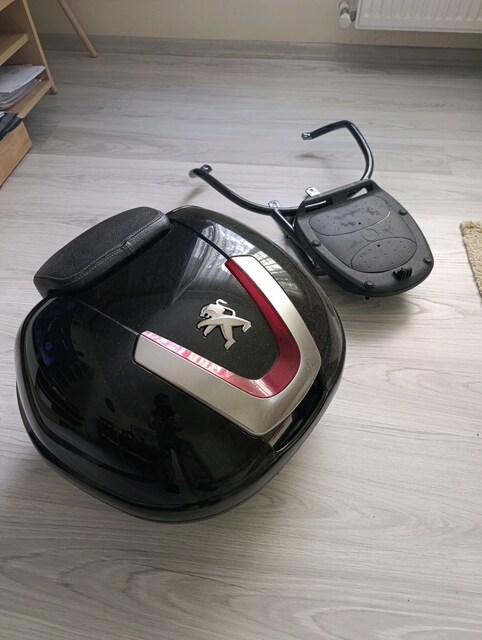 Peugeot django orijinal çanta ve bağlantı demiri..