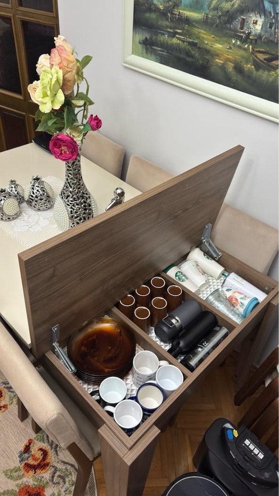 acil ! hazneli yemek masası ve sandalyeleri satılık - 5