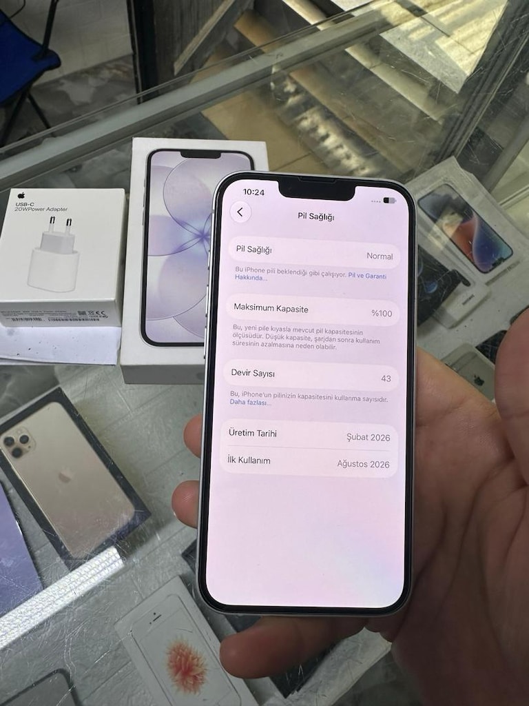 MÜHENDİSCELLDEN YURTİÇİ İPHONE 17E 256 GB 1.5 AYLIK HATASIZ - 3
