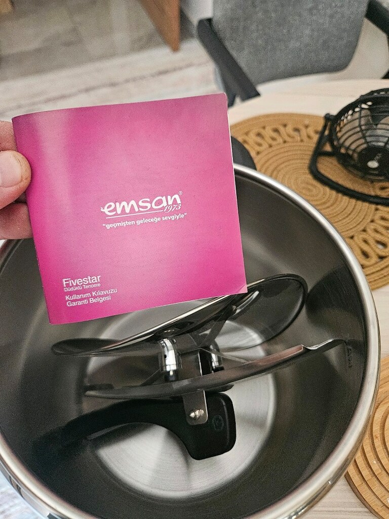 Emsan 8Lt duduklu tencere sifir - 5