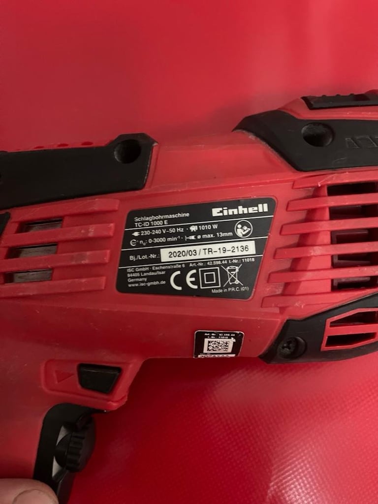 Einhell TC-ID 1000 E Darbeli Matkap - 5
