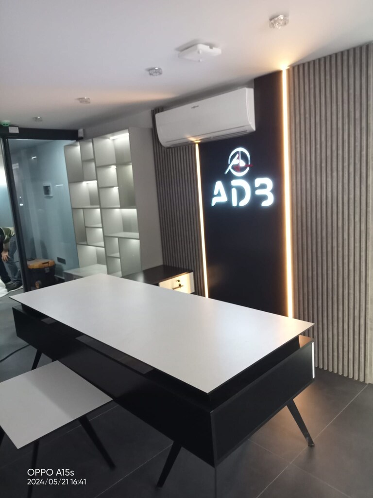 MÜDÜR ODASI ÇALIŞMA TAKIMI / ETAJERLİ MASA TAKIMI / ARAL OFİS - 20