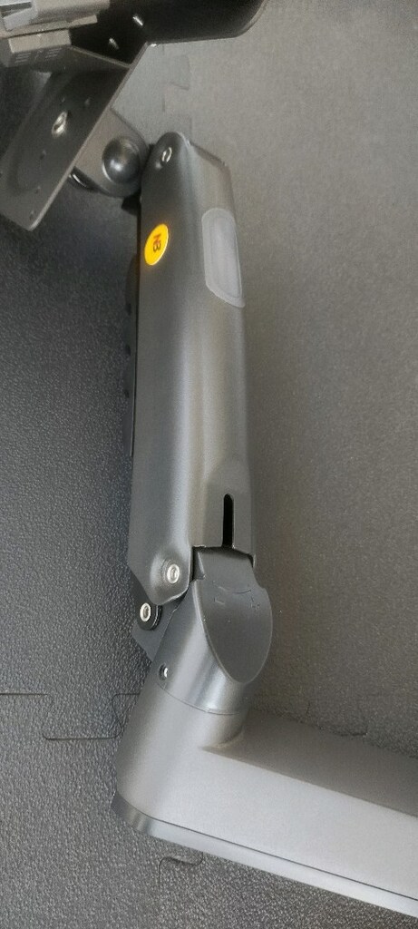 NB North Bayou H180-FP Çift Kol Amortisörlü 17"-27" Monitör Tutucu - 4