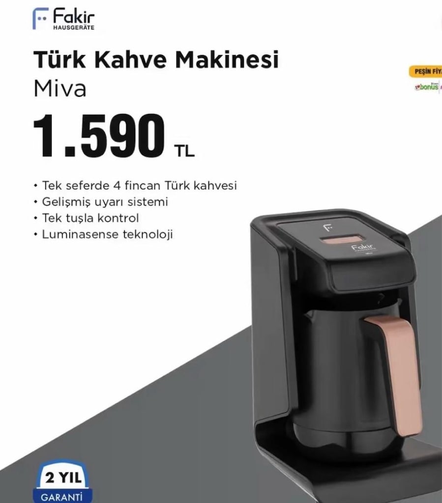 fakir range köz kahve makinası - 3