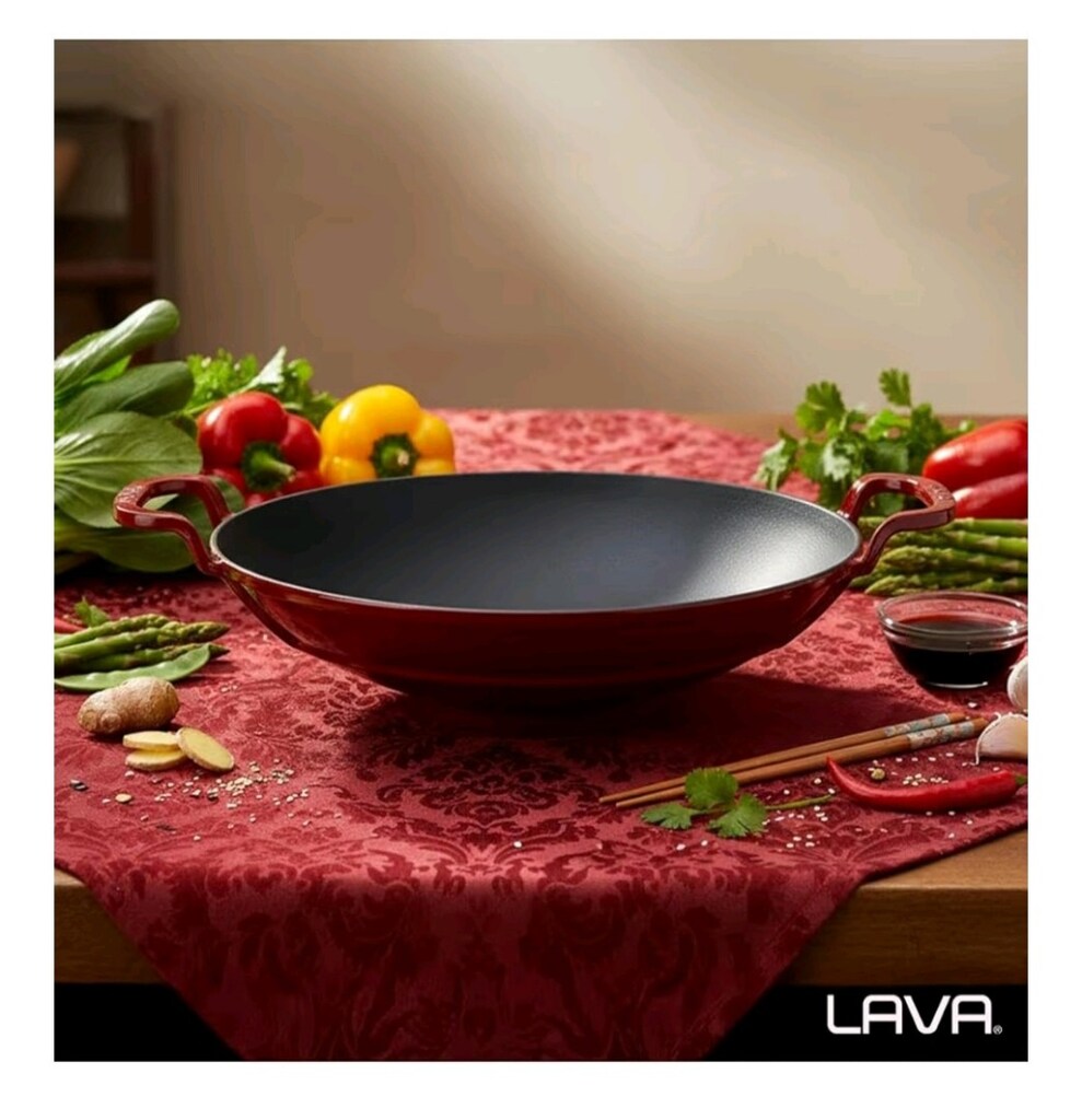 Döküm wok tava - 4