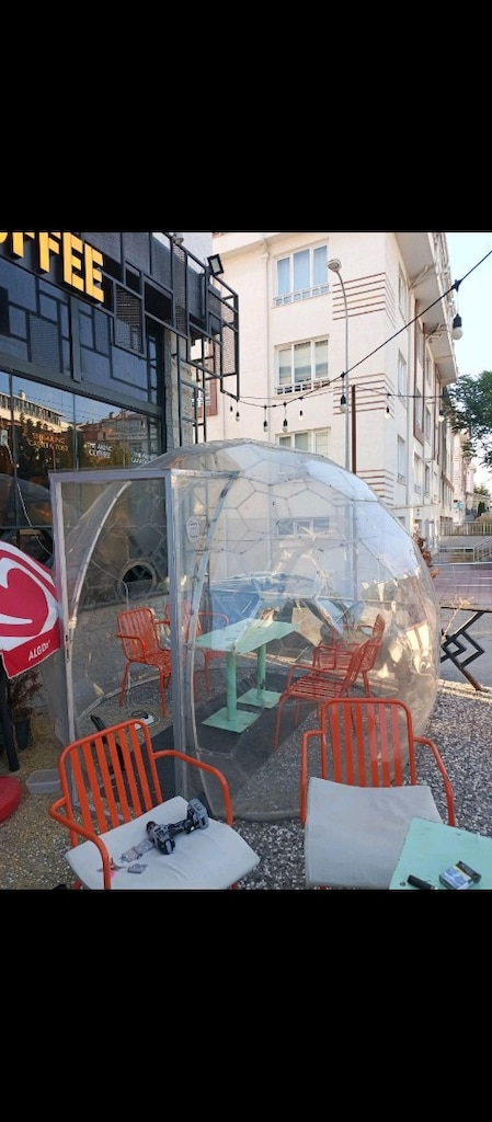 Noniva Şeffaf Dome Bungalov – Kafe, Bahçe ve Teras Kullanımına Uygun - 3