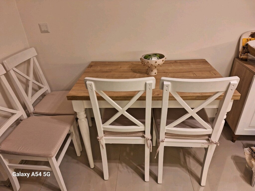 Vivense Mdf Yemek Masası ve 4 Sandalye Takımı - 3