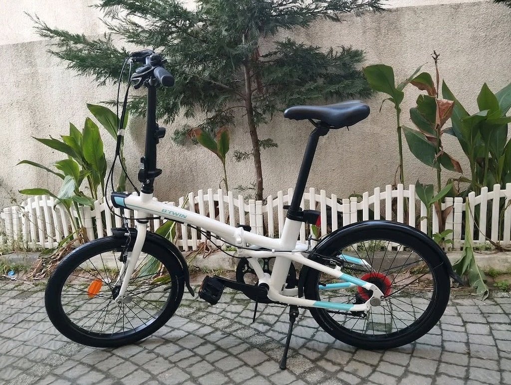SIFIR GİBİ DECATHLON FOLD 500 Katlanır Bisiklet - 5