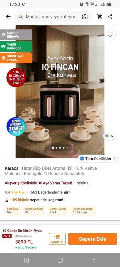 Karaca Kahve Makinası - 3